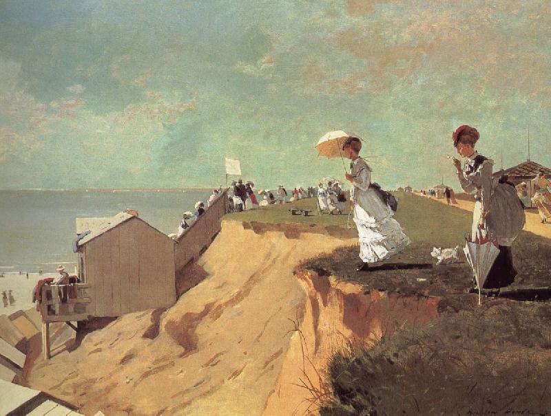 Winslow Homer New Jersey shore long Tibin oil painting image